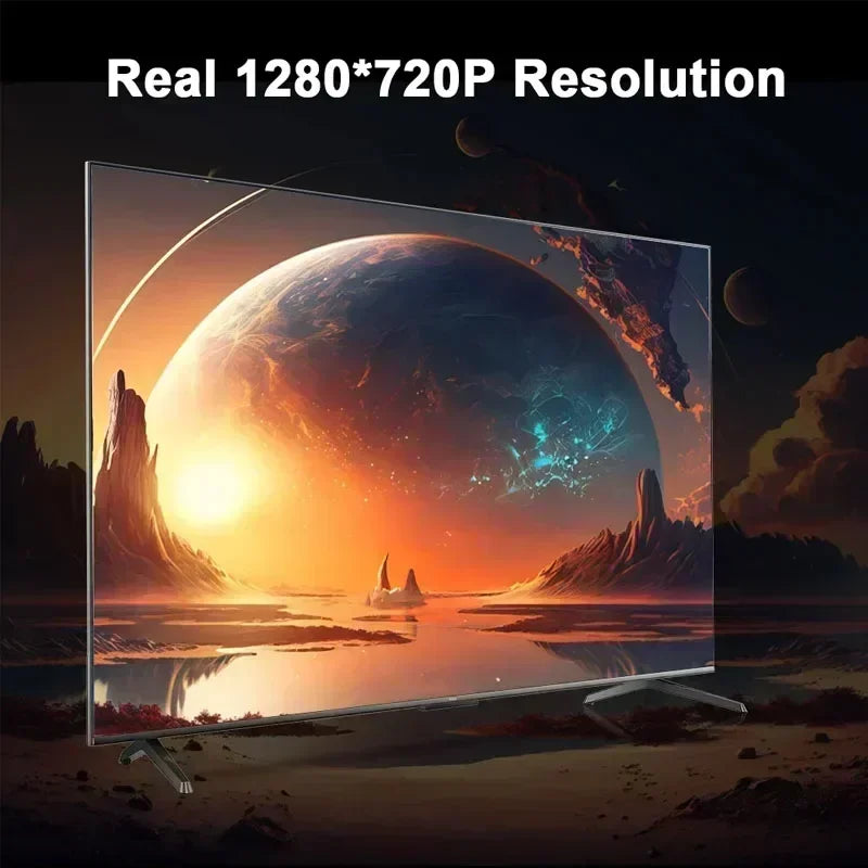 Magcubic HY300 Pro + Projector 4K 720P With 5W Speaker Android 11 8000 Lumens WiFi 6 BT5.4 Outdoor Video Home Theater Projector